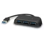 Speedlink Snappy Evo 4-porttinen USB 3.1 -keskitin (SL-140109-BK)
