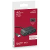 Speedlink Snappy Evo 4-porttinen USB 3.1 -keskitin (SL-140109-BK)