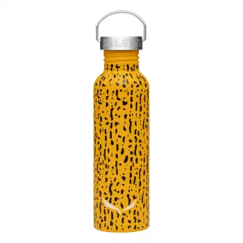 SALEWA Aurino juomapullo 0,75 l Gold Spotted – kevyt alumiininen juomapullo
