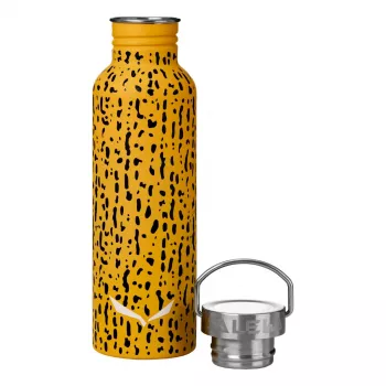 SALEWA Aurino juomapullo 0,75 l Gold Spotted – kevyt alumiininen juomapullo