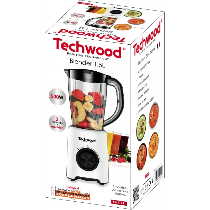 Techwood TBL-771 tehosekoitin 500 W (TBL-771)