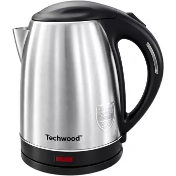 Techwood TBI-018 1.8 L ruostumattomasta teräksestä valmistettu vedenkeitin, hopea (TBI-018)