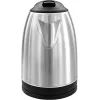 Techwood TBI-018 ruostumattomasta teräksestä valmistettu vedenkeitin 1,8 L, hopea (TBI-018)