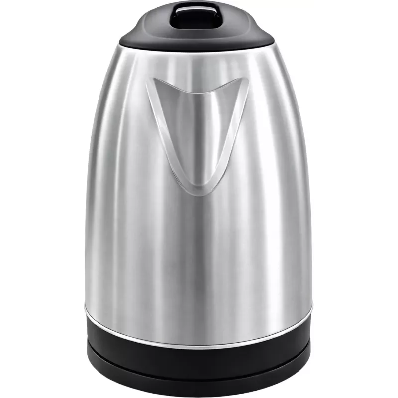 Techwood TBI-018 ruostumattomasta teräksestä valmistettu vedenkeitin 1,8 L, hopea (TBI-018)