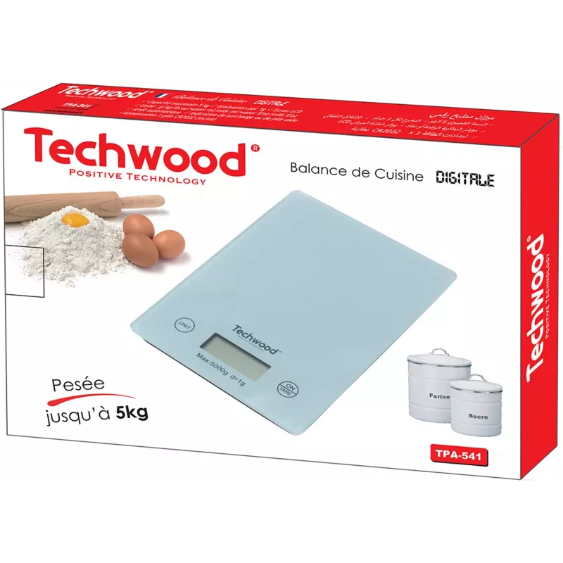 Techwood TPA-541 digitaalinen keittiövaaka (TPA-541)