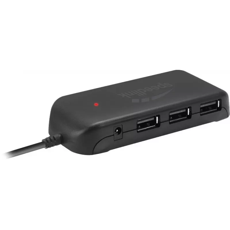 Speedlink Snappy Evo 7-porttinen USB 2.0 -keskitin (SL-140005-BK)