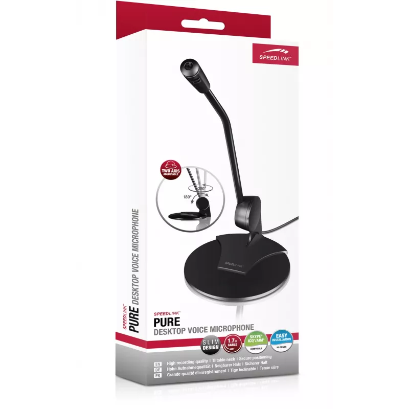 Speedlink Pure mikrofoni (SL-8702-BK)