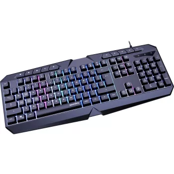 Speedlink Ludicium RGB Rainbow näppäimistö, US-asettelu (SL-670004-BK-US)