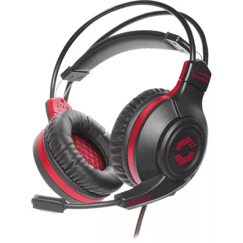Speedlink Celsor pelikuulokemikrofoni, musta (SL-860011-BK)