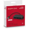 Speedlink Snappy Evo 4-porttinen USB 3.0 -keskitin (SL-140106-BK)
