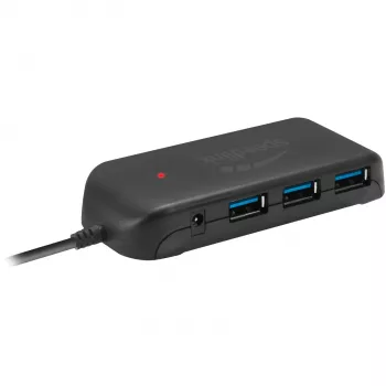 Speedlink Snappy Evo 7-porttinen USB 3.0 -keskitin (SL-140108-BK)
