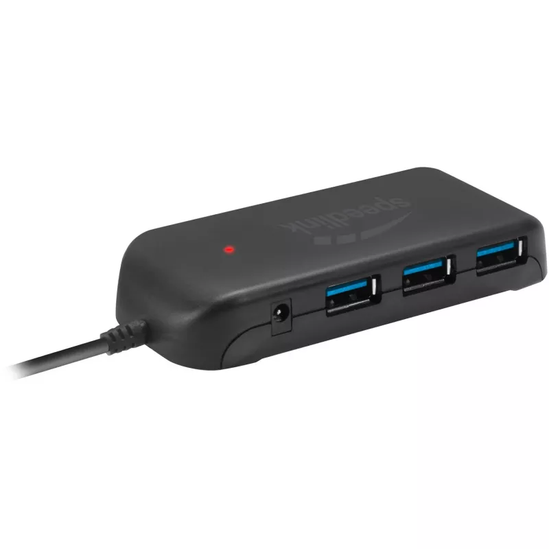 Speedlink Snappy Evo 7-porttinen USB 3.0 -keskitin (SL-140108-BK)