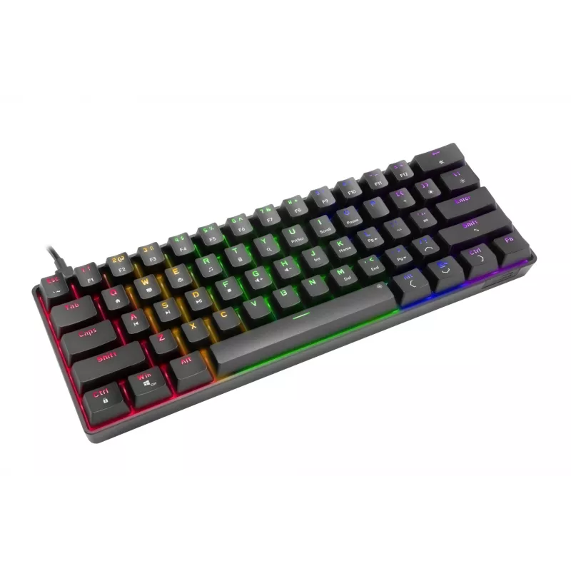 Speedlink Atmos RGB Rainbow näppäimistö, US-asettelu (SL-670015-BK-US)