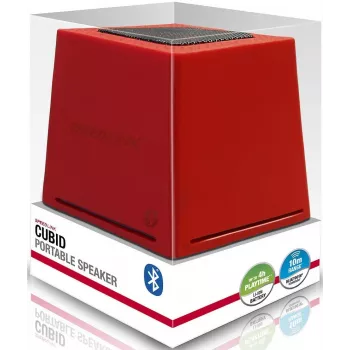 Speedlink Cubid BT kaiutin, punainen (SL-8904-RD)