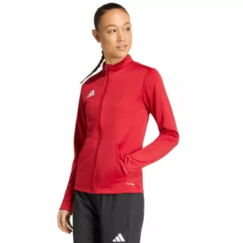 adidas Entrada 26 naisten treenitakki punainen JZ6601 koko L