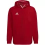 adidas miesten Entrada 22 kaiken sään takki punainen IK4009