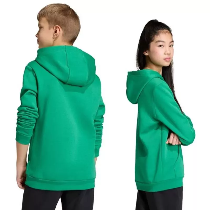 adidas Entrada 26 lasten huppari JZ6563 Team Green 152 cm