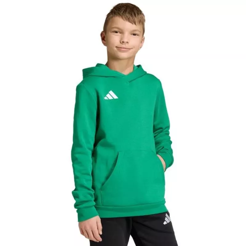 adidas Entrada 26 lasten huppari JZ6563 Team Green 152 cm