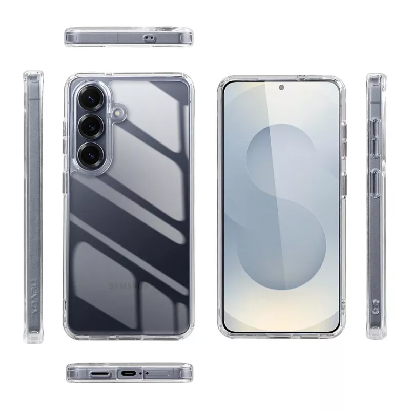 Nevox StyleShell SHOCKFlex läpinäkyvä kotelo Samsung Galaxy S26:lle