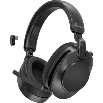 MediaRange MROS308 langaton Over-Ear-hybridi-ANC-kuulokemikrofoni mikrofonivarrella, 800mAh