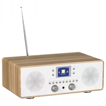 Reflexion HRA23INT internetradio DAB+:lla, FM:llä, Bluetoothilla ja Spotify Connectilla, valkoinen