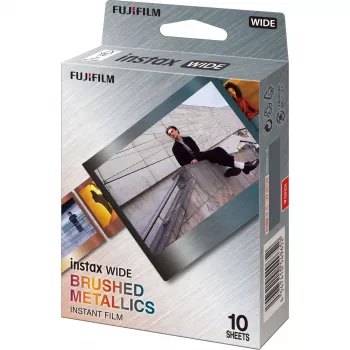Fujifilm Instax Wide pikafilmi 10 kuvaa, Brushed Metal