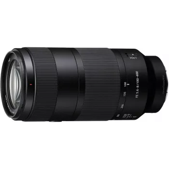 Sony FE 100-400mm f/5.6-8 OSS -objektiivi, E-kiinnitys (SEL100400B.SYX)