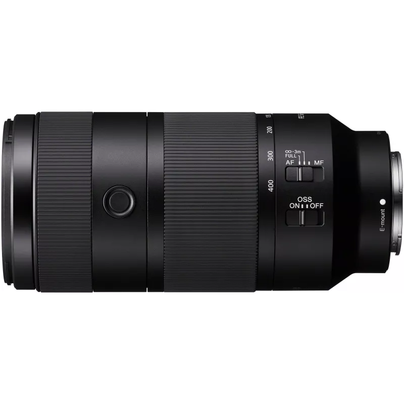 Sony FE 100-400mm f/5.6-8 OSS objektiivi, E-mount (SEL100400B.SYX)