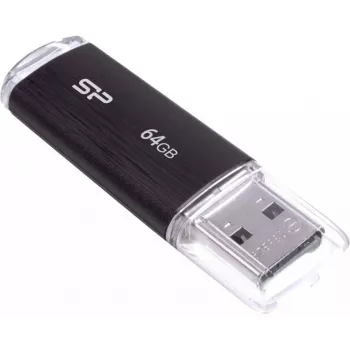 Silicon Power Ultima U02 64 GB USB 2.0 muistitikku, musta