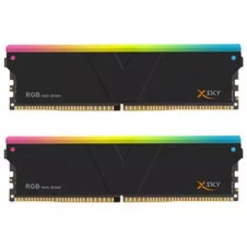 V-Color Manta XSky RGB täytekit DDR5:lle, ilman DRAM, ARGB - dual-kit, musta