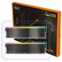 V-Color Manta XSky RGB täytekit DDR5:lle, ilman DRAM, ARGB - dual-kit, musta