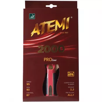 Atemi 2000 Pro anatomian mukainen pingismaila