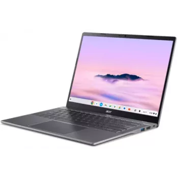 Acer Chromebook Plus 514 CBE594-2T-TCO-37HW 14 tuuman WUXGA kosketusnäyttöinen kannettava tietokone, Intel Core 3 100U, 8GB RAM, 256GB SSD, ChromeOS