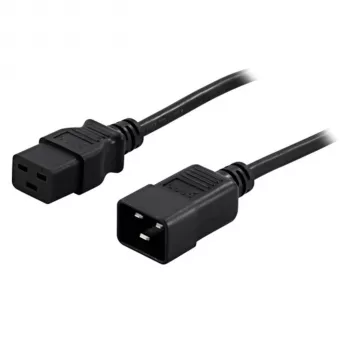BlueWalker PowerWalker virtakaapeli IEC 60320 C19 - C20 1,8 m musta