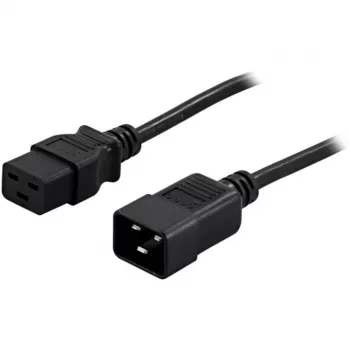 BlueWalker PowerWalker virtakaapeli IEC 60320 C19 - C20 1,8 m musta