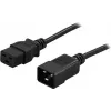 BlueWalker PowerWalker virtakaapeli IEC 60320 C19 - C20 1,8 m musta
