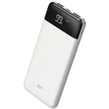Silicon Power GP28 10000 mAh virtapankki, valkoinen (SP10KMAPBKGP280W)