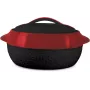 Milton Matrix 1.5 eristetty kattila, musta/punainen (MT-0016)