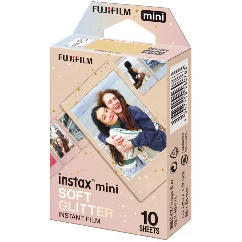 Fujifilm instax mini -filmi Soft Glitter (10 kuvaa)