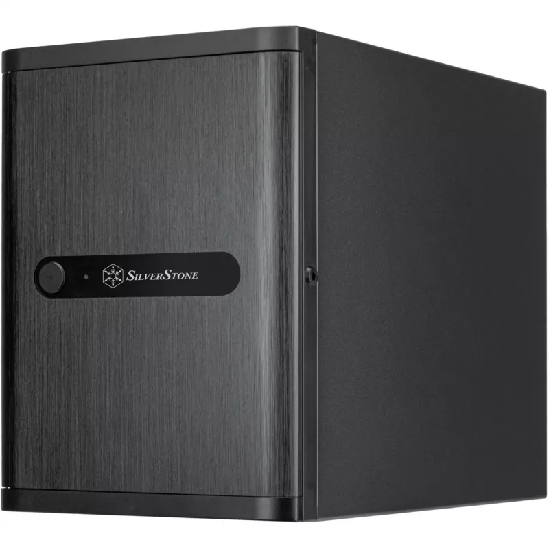 SilverStone Technology SST-CS240 musta Mini-ITX NAS-kotelo 4 hot-swap-paikalla
