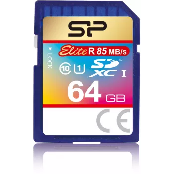 Silicon Power 64GB SDXC UHS-I U1 V10 muistikortti