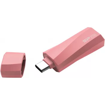 Silicon Power SP032GBUC3C07V1P 32 GB USB-C flash-asema pinkki ilman kantta