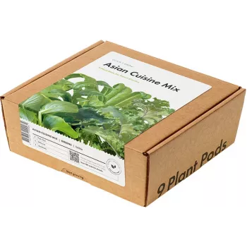 Click & Grow PPMAGX9 Smart Garden kasvikapselit 9 kpl:n pakkaus (sekoitettuja lajikkeita, biohajoavia, hupuilla)