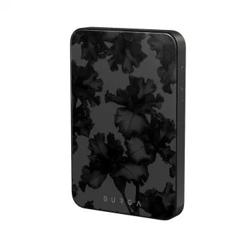Burga Magnetic 5000 mAh Nocturnal Gunmetal langaton varavirtalähde
