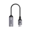 UNITEK DisplayPort - HDMI 2.1 -sovitin 8K@60Hz HDR 48Gbps 15cm
