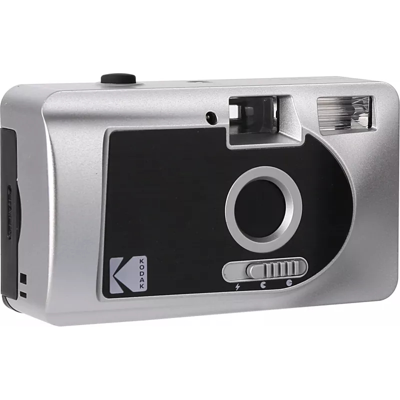 Kodak S88 analoginen kamera moottorikelauksella, hopea (DA00265)