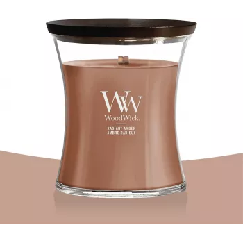 WoodWick Radiant Amber Elipsa tuoksukynttilä 453,6g
