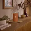 WoodWick Saffron Smoke suuri tiimalasilasi-kynttilä 609,5g