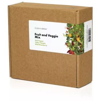 Click & Grow hedelmä- ja vihannesmix kasvukapselit Smart Gardeniin, 9 kpl:n pakkaus (PPMFVX9)