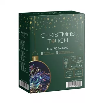 GARLAND EL MICRO MULTI 2000L 200M IP44 - 2000 LED monivärinen mikrovalosarja, 200m, sisä-/ulkokäyttöön